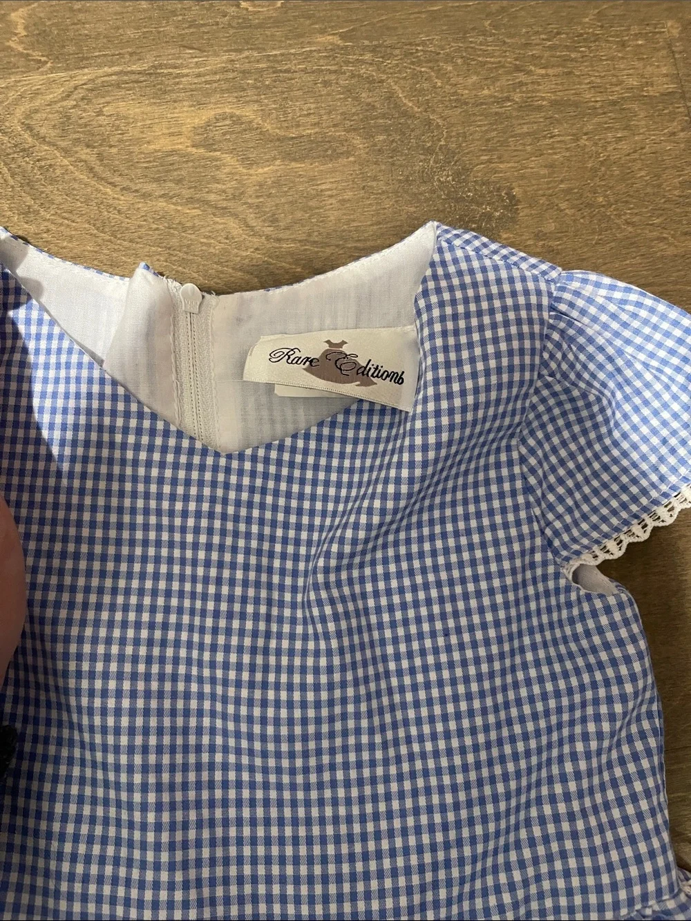 Girls' Dress Size 3T/3 with White embroidery